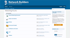 Desktop Screenshot of network-builders.com