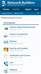 Mobile Screenshot of network-builders.com