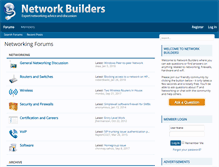 Tablet Screenshot of network-builders.com